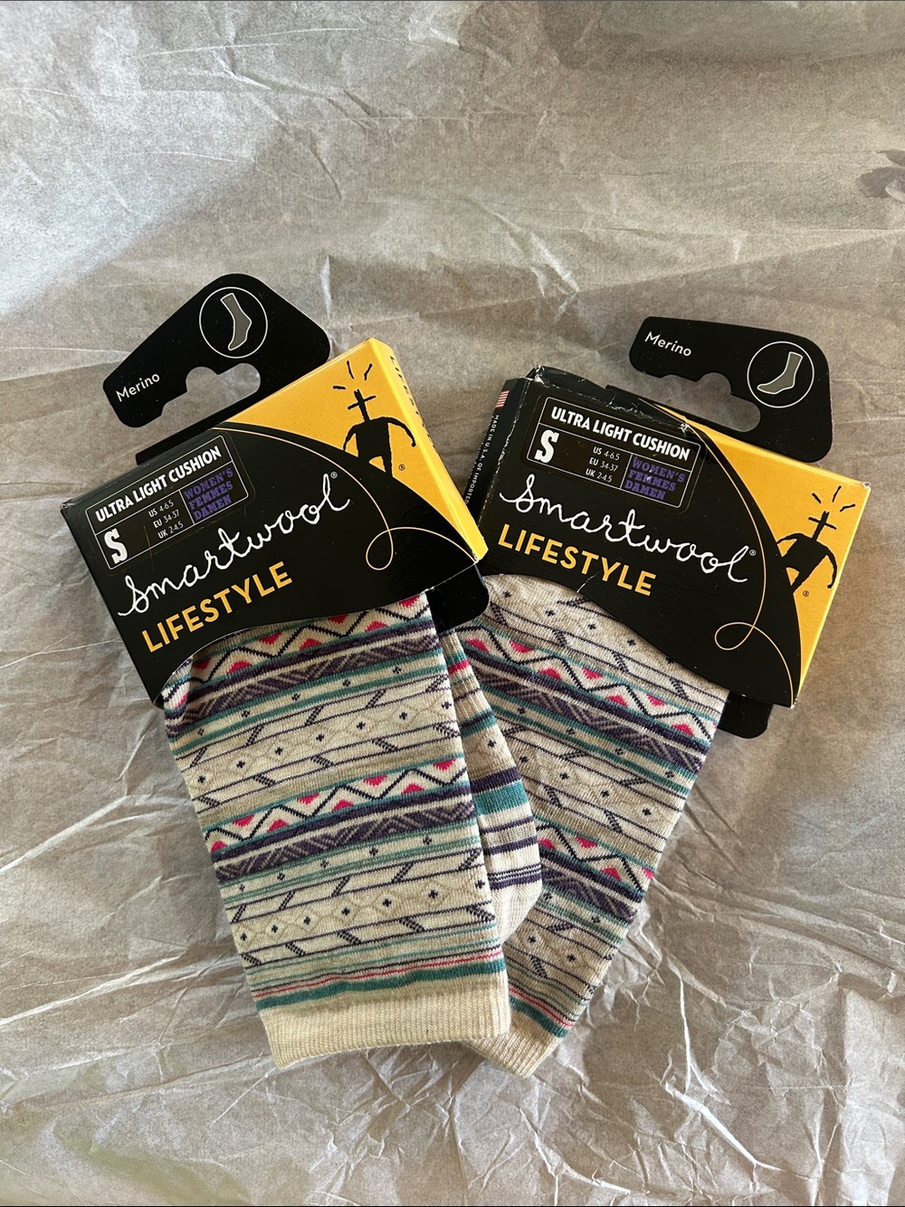 Smartwool Women’s Ultra Light Cushion Socks - 2 pack